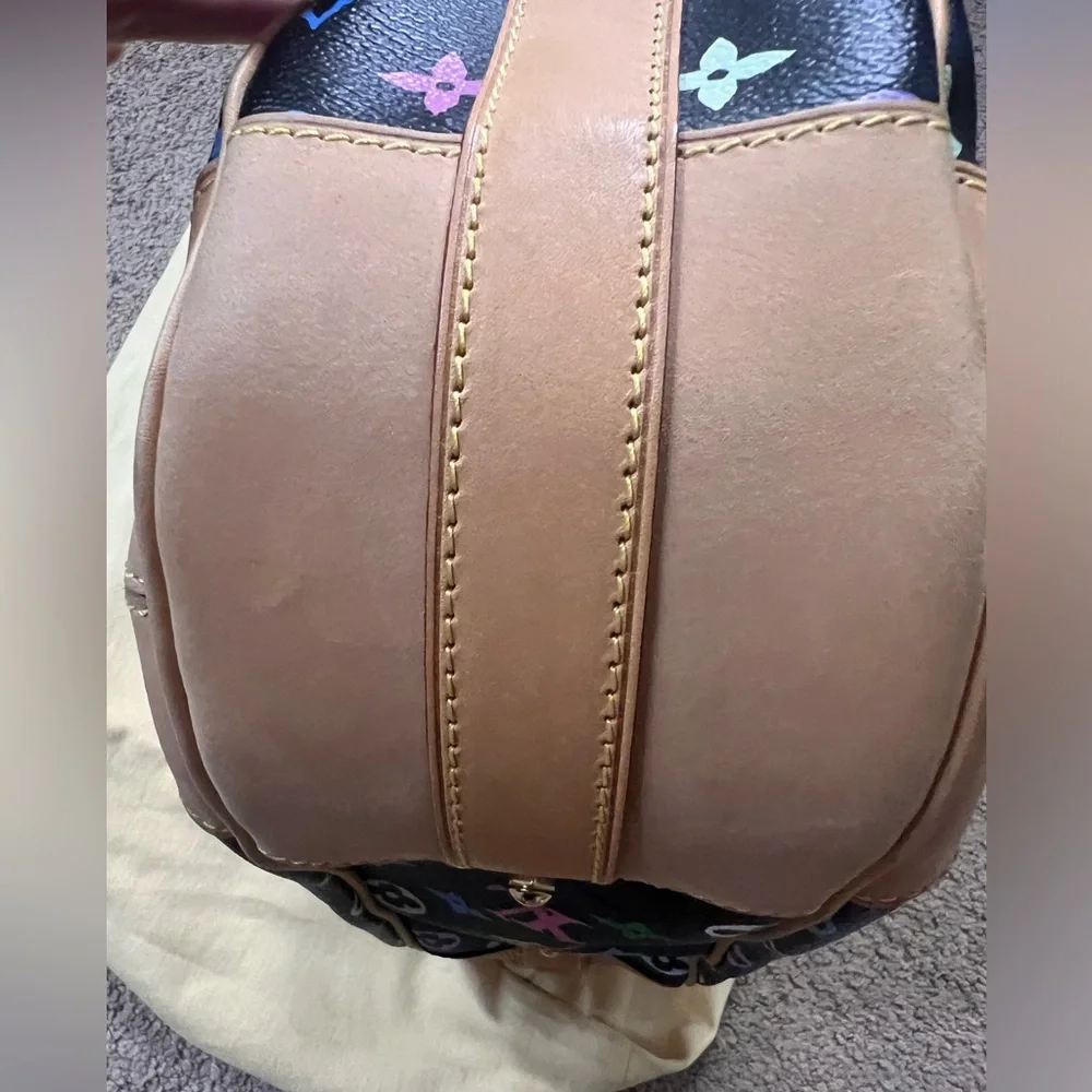 Louis Vuitton X Takashi Murakami Monogram Multicolor Greta Limited Edition bag. - Picture 4 of 12